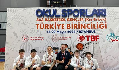 Basketbol Türkiye üçüncüleri Sakarya’ dan