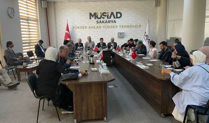 Uluslararası ziyaretçiler MÜSİAD’da ağırlandı