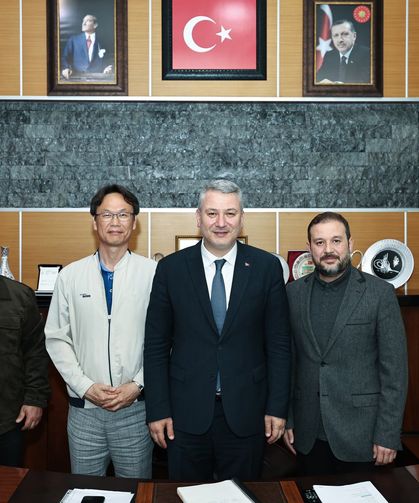 Hyundai Eurotem yönetiminden Osman Çelik'e ziyaret