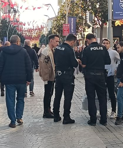 Zabıta ve polis Çark Caddesi'ne indi! Tek tek denetliyorlar