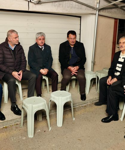 Akgün Altuğ'a taziye ziyaretinde bulundular