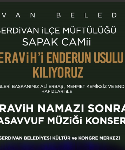 Prof. Dr. Ali Erbaş ile Enderun Usulü Teravih namazı