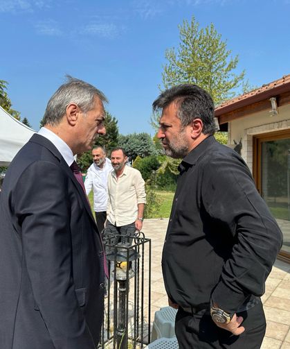 Başkan Alemdar'dan Bülent Uygun'a taziye ziyareti