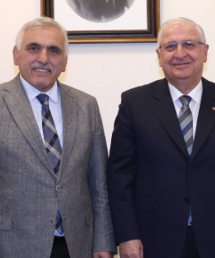 Ali İnci'den Milli Savunma Bakanı'na ziyaret