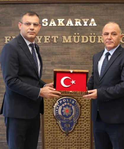 Başsavcı Uğurlu'dan Emniyet Müdürü Saka'ya hayırlı olsun ziyareti