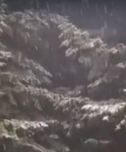 Kartepe'ye kar yağdı