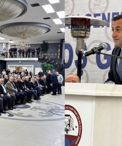 Sakarya Kamyoncular Odası'nda Özkan güven tazeledi