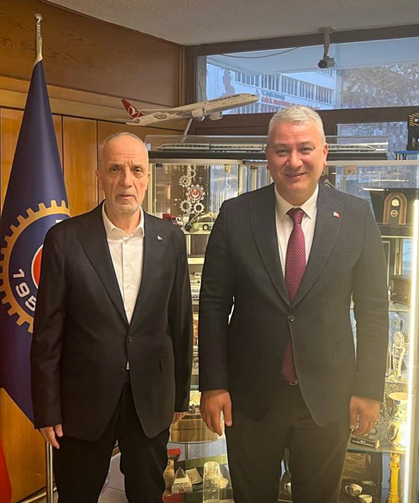 Başkan Çelik'ten Ergün Atalay'a ziyaret