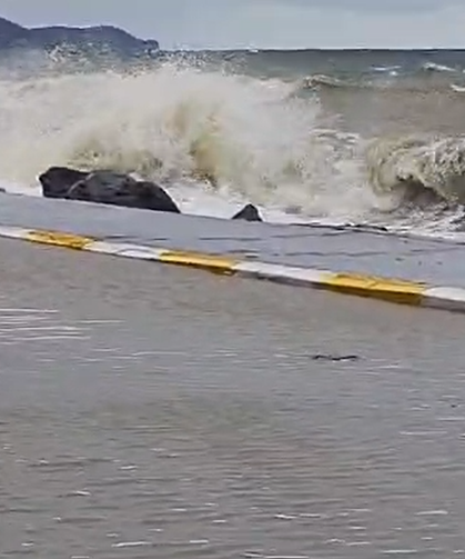 Deniz taştı; Sakarya AFAD destek için bölgede