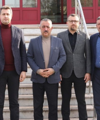 İl Tarım Müdürü Asım Baş'ı ziyaret ettiler