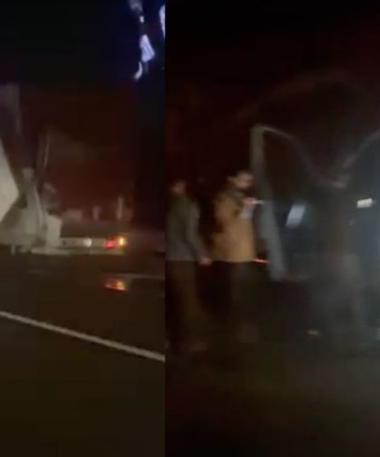 TEM Otoyolu’nda kamyonet tıra çarptı