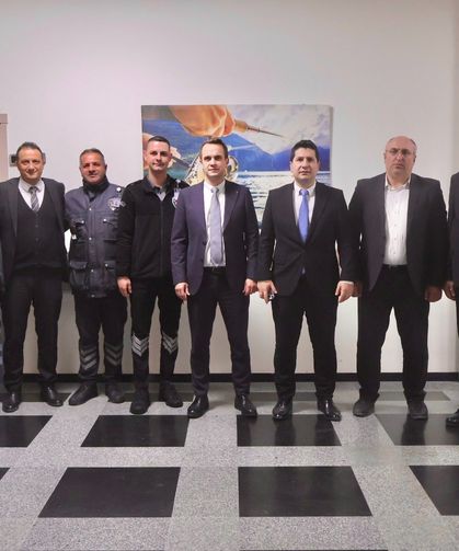 Sağlık Müdürü Özdemir’den saldırıya uğrayan güvenlik görevlisine geçmiş olsun ziyareti