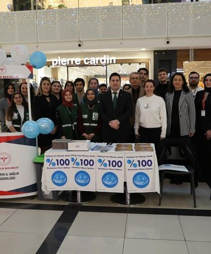 Tütün kullanımının zararları anlatıldı