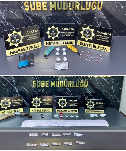 Adapazarı ve Sapanca’da uyuşturucu operasyonu: 2 tutuklama