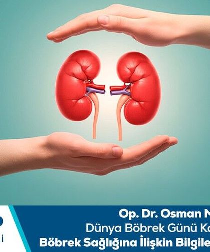 Op. Dr. Osman Metin Dünya Böbrek Günü kapsamında böbrek sağlığına ilişkin bilgilendirmede bulundu