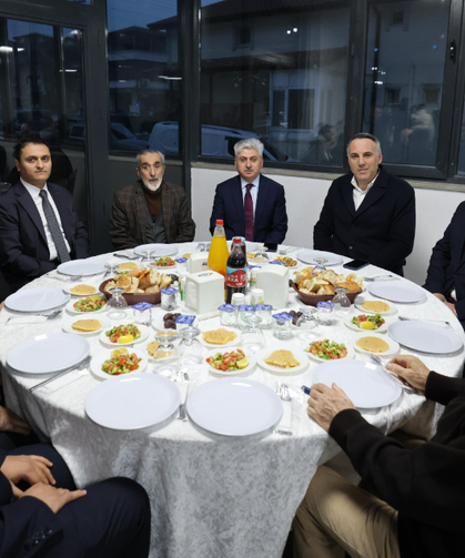 Şehit ailesinden iftar