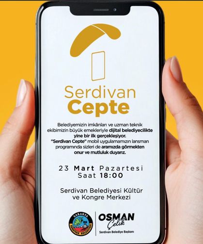 Serdivan Belediyesi’nden dijital hamle