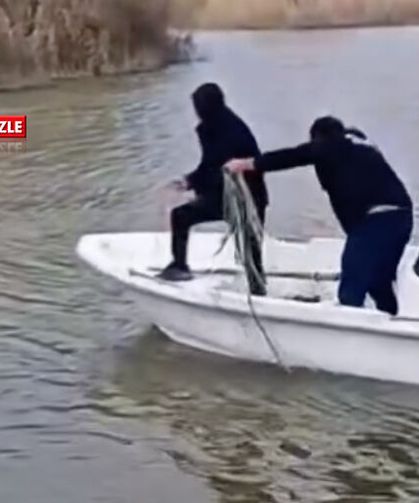 Pamukova'da kaçak ağlara geçit yok! Ağa takılan balıklar suya geri bırakıldı