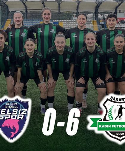 Zor şartlarda gelen başarı... Sakarya Kadın Futbol Kulübü ligde kalmayı garantiledi