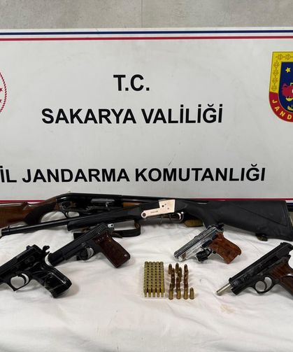 Jandarmadan kaçak silah ticaretine darbe: 2 tutuklama