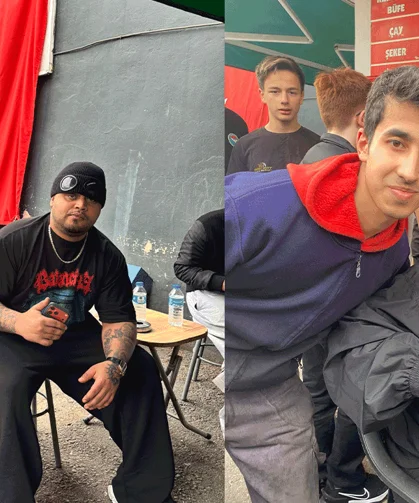 Sakaryalı rapçi Lvbel C5 Atatürk Sanayide hayranlarıyla tost yedi
