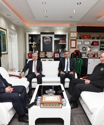 Vali Doğan'dan Başsavcı Uğurlu'ya ziyaret