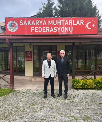 Tuğgeneral Necdet Karaca'dan Sakarya Muhtarlar Federasyonu'na ziyaret
