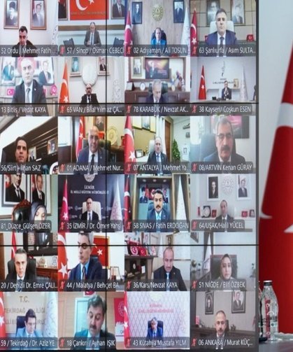 Milli Eğitim Bakanı'ndan 81 il milli eğitim müdürüyle  toplantı