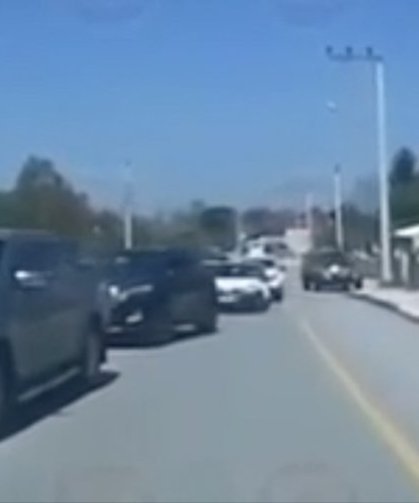 Karapürçek'te düğün konvoyuna 'ters yön' cezası