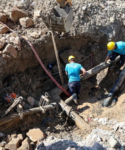 Yazlık’ın trafik yükünü azaltacak yola SASKİ’den güçlü altyapı desteği