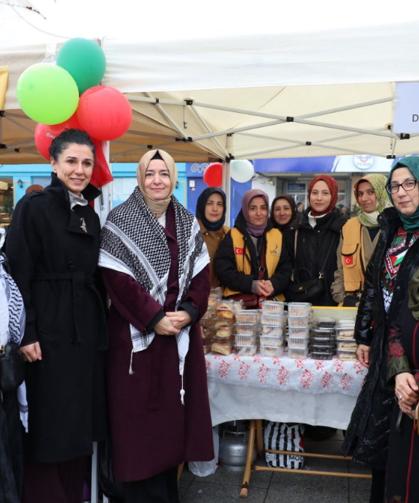 Fatma Betül Sayan Kaya'dan Gazze için dayanışma ziyareti