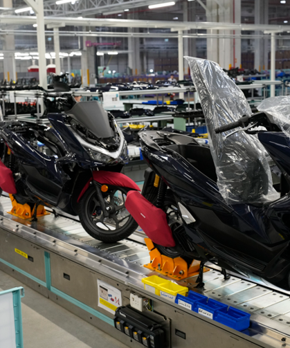 Honda Türkiye'den dev yatırım: Motosiklet fabrikası üretime başladı