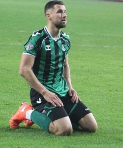 Sakaryaspor'da bir ayrılık daha! Polonyalı golcü bu sözlerle veda etti