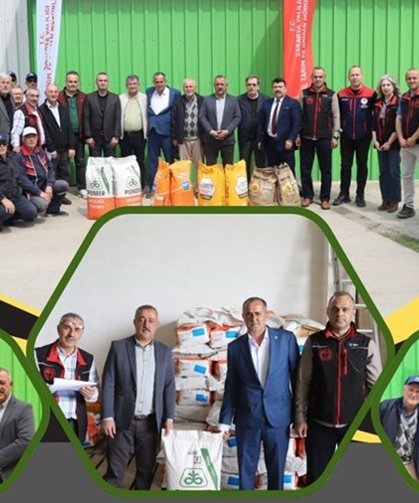 Sakarya’da 432 üreticiye ayçiçeği tohumu desteği