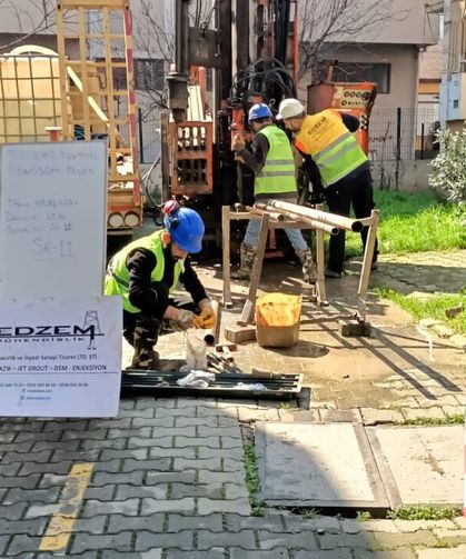 Tığcılar’da zemin parametreleri belirleniyor: O anlar HALK54 kamerasında