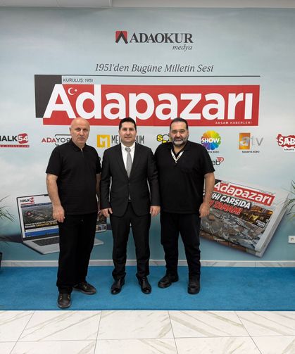 İl Sağlık Müdürü Özdemir'den HALK54 ve Adapazarı Gazetesi'ne ziyaret