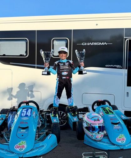 Zayn Sofuoğlu İngiltere’de fırtına gibi esti: 6 yarışta 6 zafer