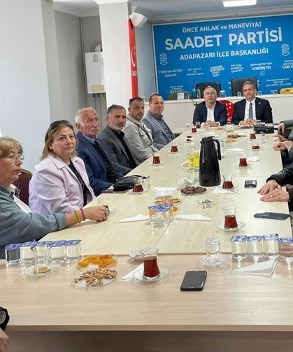 Anahtar Parti'den Saadet Partisi'ne ziyaret