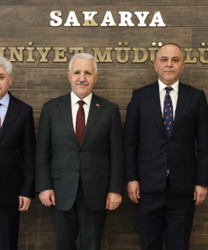 Emniyet Müdürü Saka'yı ziyaret ettiler