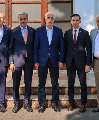 Başkan Alemdar'ı ziyaret ettiler