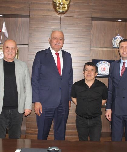 Halil Mutlu'dan Kabacan'a ziyaret