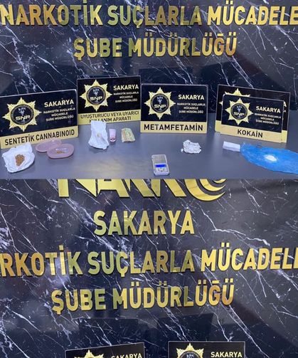 Serdivan'da uyuşturucu operasyonu: Aranan şahısla birlikte 2 kişi tutuklandı