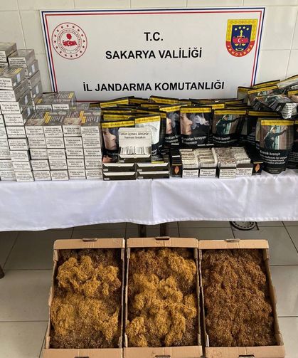 Sakarya'da iki ilçede kaçakçılık operasyonu