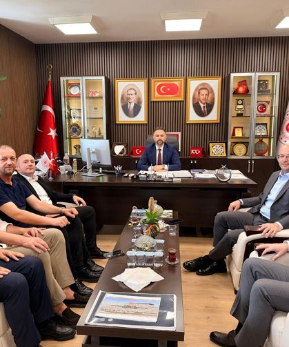 MHP Sakarya İl Başkanlığı’ndan kurumlara hayırlı olsun ziyaretleri