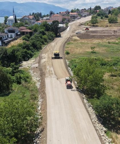 Esentepe’de bağlantı yolu çalışmaları başladı