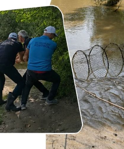 Sakarya Nehri’nde kaçak avcılara suçüstü!