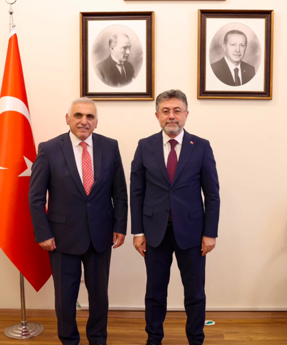 Ali İnci'den Bakan Yumaklı'ya ziyaret