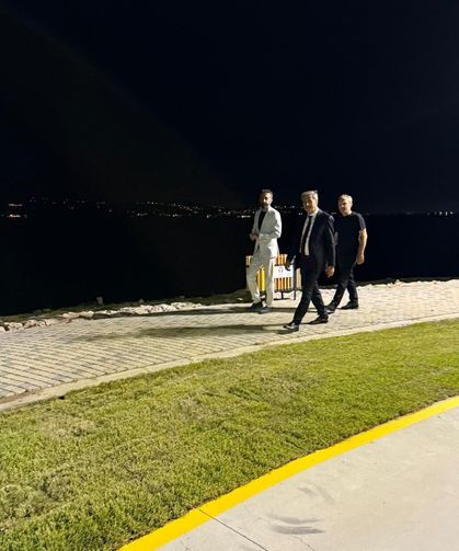 Başkan Alemdar'dan gece mesaisi: Sapanca Park projesinde çalışmaları yerinde inceledi