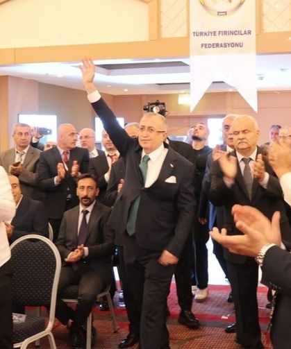 Halil İbrahim Balcı yeniden Türkiye Fırıncılar Federasyonu Başkanı oldu