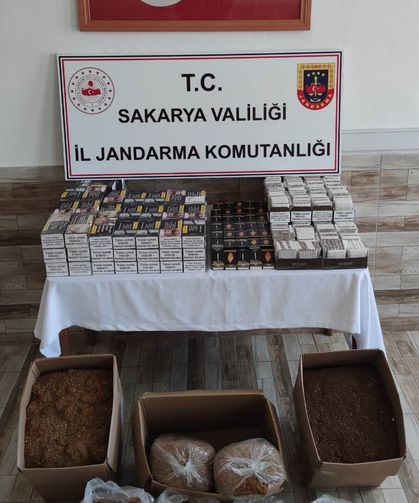 Sakarya'da üç ilçede kaçak tütün operasyonu: 6 gözaltı